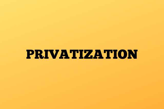 क्या निजीकरण(Privatization) अर्थव्यवस्था के लिए अच्छा है?