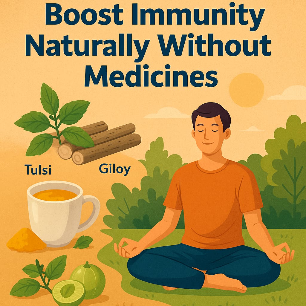 बिना दवा के कैसे बढ़ाएं अपनी इम्युनिटी(Immunity) — देसी और प्राकृतिक तरीके